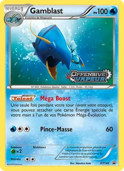 Carte Pokémon Gamblast XY146 — Promo XY