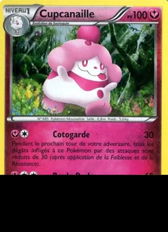 Carte Pokémon Cupcanaille XY15 — Promo XY