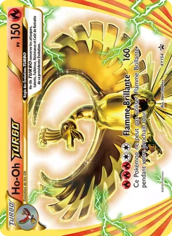 Carte Pokémon Ho-Oh TURBO XY154 — Promo XY