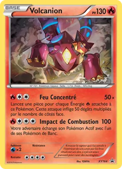 Carte Pokémon Volcanion XY164 — Promo XY