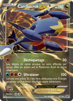 Carte Pokémon Carchacrok-EX XY167 — Promo XY