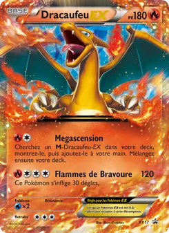 Carte Pokémon Dracaufeu EX XY17 — Promo XY