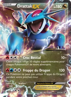 Carte Pokémon Drattak-EX XY170 — Promo XY