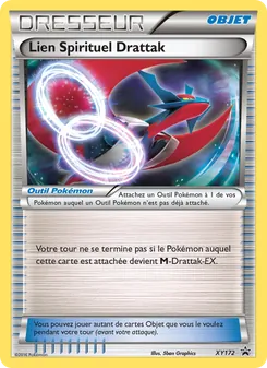 Carte Pokémon Lien Spirituel Drattak XY172 — Promo XY