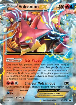 Carte Pokémon Volcanion-EX XY173 — Promo XY