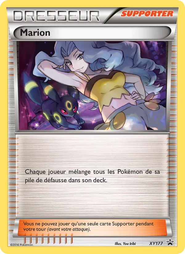 Carte Pokémon Marion XY177/211 de l'extension Promo XY