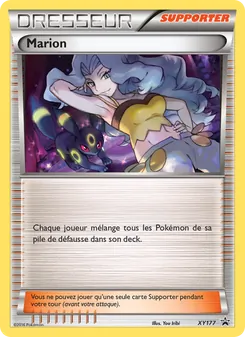 Carte Pokémon Marion XY177 — Promo XY