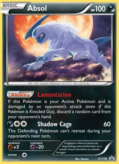 Carte Pokémon Absol XY178 — Promo XY