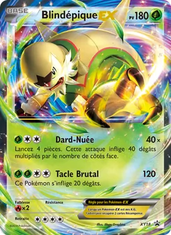 Carte Pokémon Blindépique EX XY18 — Promo XY