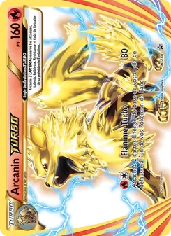 Carte Pokémon Arcanin TURBO XY180 — Promo XY