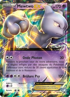 Carte Pokémon Mewtwo-EX XY183 — Promo XY