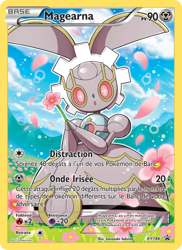 Carte Pokémon Magearna XY186/211 de l'extension Promo XY