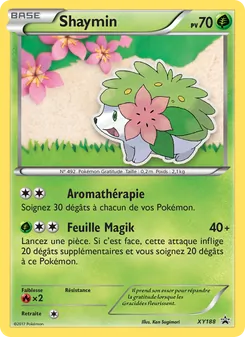 Carte Pokémon Shaymin XY188 — Promo XY