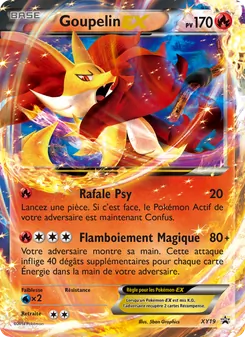 Carte Pokémon Goupelin EX XY19 — Promo XY
