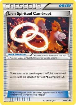 Carte Pokémon Lien Spirituel Camérupt XY199 — Promo XY