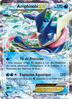 Carte Pokémon Amphinobi EX XY20 — Promo XY