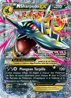 Carte Pokémon M-Sharpedo-EX XY200 — Promo XY