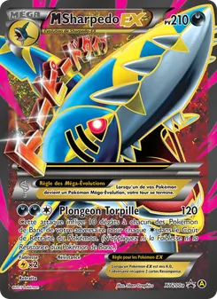 Carte Pokémon M-Sharpedo-EX XY200a — Promo XY