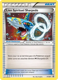 Carte Pokémon Lien Spirituel Sharpedo XY201 — Promo XY