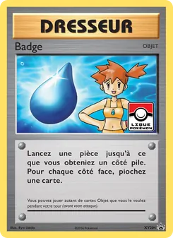 Carte Pokémon Badge XY204 — Promo XY