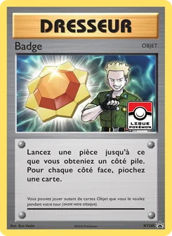 Carte Pokémon Badge XY205 — Promo XY