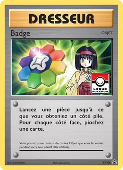 Carte Pokémon Badge XY206 — Promo XY