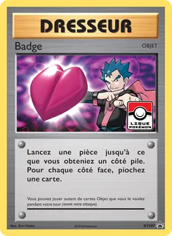 Carte Pokémon Badge XY207 — Promo XY
