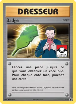 Carte Pokémon Badge XY210 — Promo XY