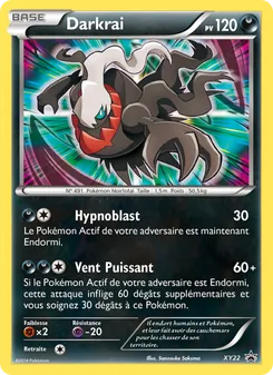 Carte Pokémon Darkrai XY22 — Promo XY
