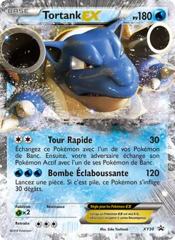 Carte Pokémon Tortank EX XY30 — Promo XY