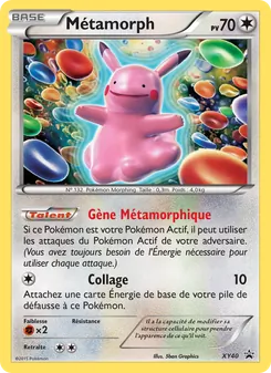 Carte Pokémon Métamorph XY40 — Promo XY