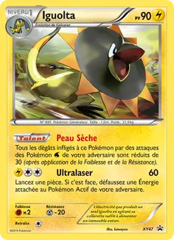 Carte Pokémon Iguolta XY47 — Promo XY