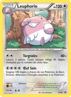 Carte Pokémon Leuphorie XY56 — Promo XY