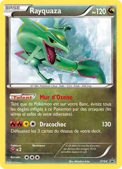 Carte Pokémon Rayquaza XY64 — Promo XY