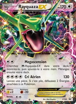 Carte Pokémon Rayquaza EX XY66 — Promo XY