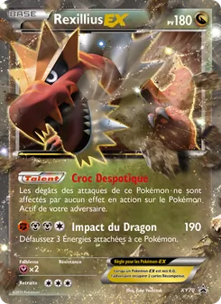 Carte Pokémon Rexillius EX XY70 — Promo XY