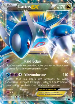 Carte Pokémon Latios EX XY72 — Promo XY