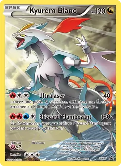 Carte Pokémon Kyurem Blanc XY81 — Promo XY
