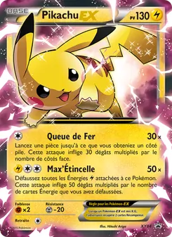 Carte Pokémon Pikachu EX XY84 — Promo XY