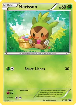 Carte Pokémon Marisson XY88 — Promo XY
