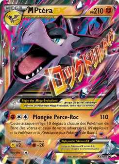 Carte Pokémon M Ptéra EX XY98 — Promo XY