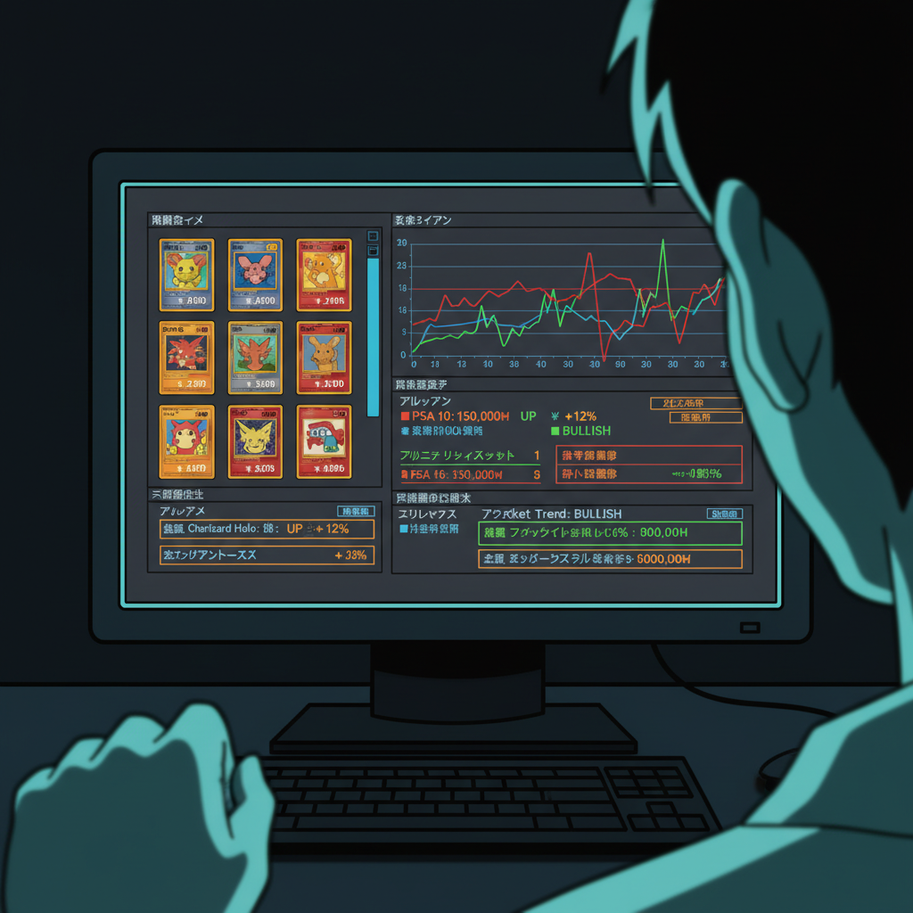 Écrans de surveillance de marchés financiers avec des courbes de données évolutives et des analyses numériques complexes