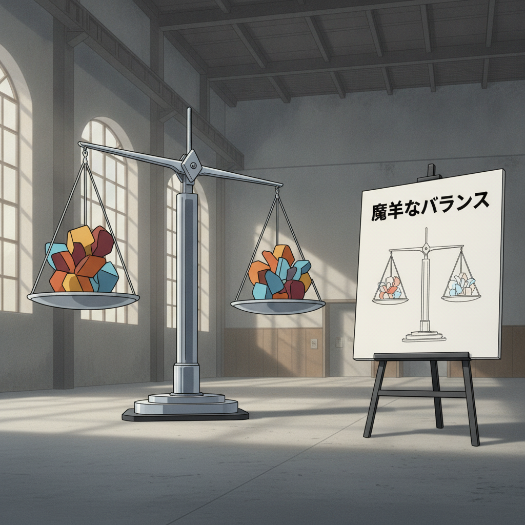 Composition artistique de figures géométriques en acier brossé sous un éclairage tamisé